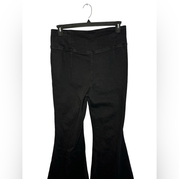 Free People We The Free Venice Flare Stretch Pant Black Size 32 - Picture 11 of 11